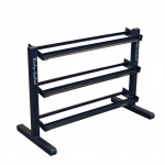 Body Solid GDR363B 3-Tier Horizontal Dumbbell Rack